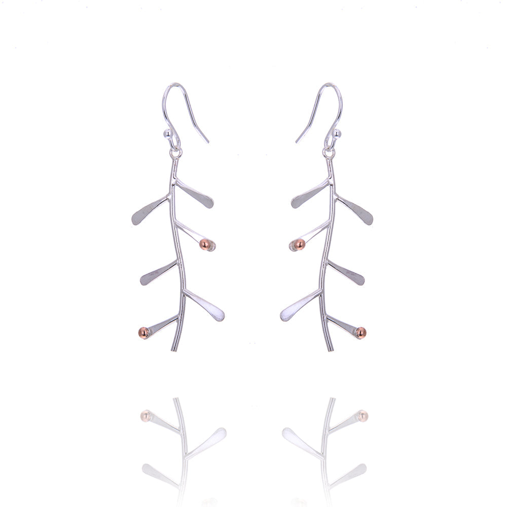 Long Fern Earrings