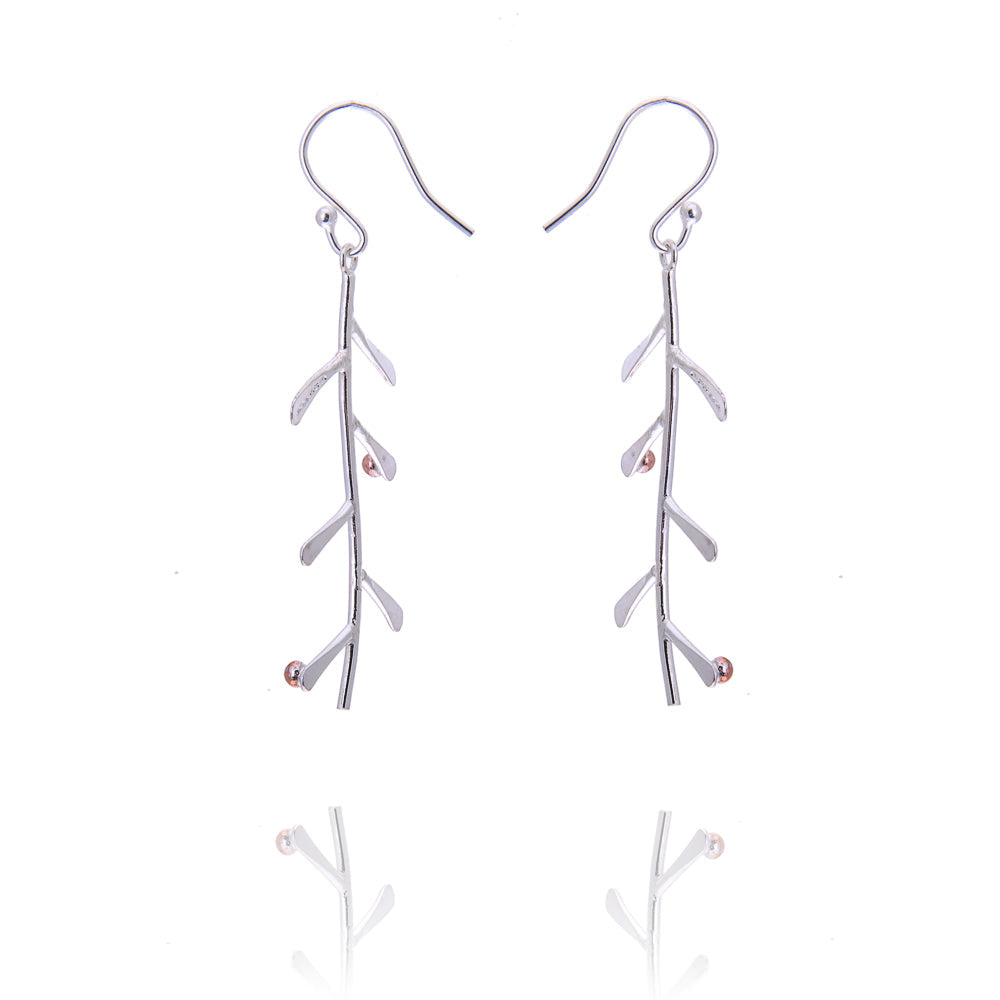 Long Fern Earrings