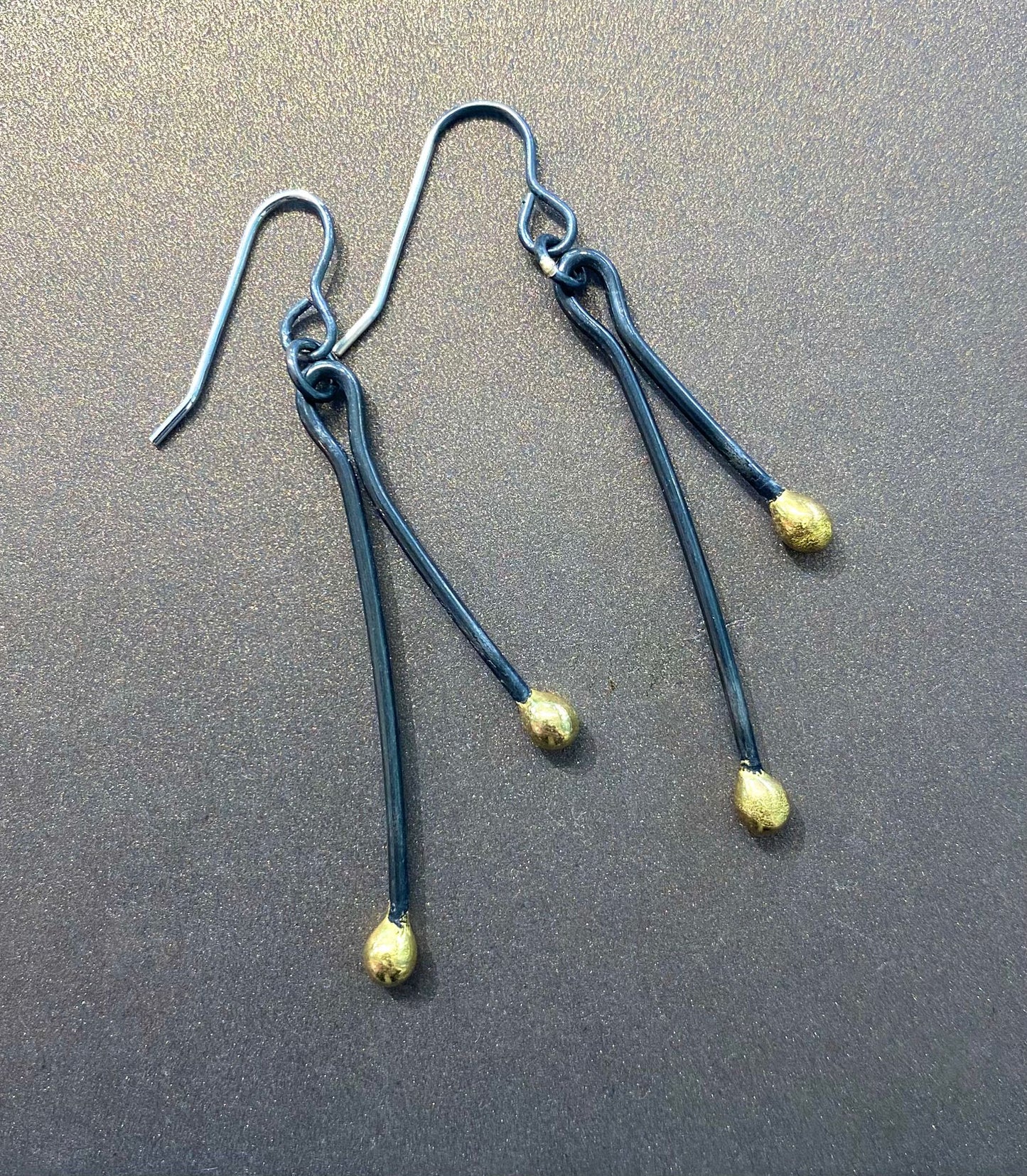 'Gwlith' drop Earrings