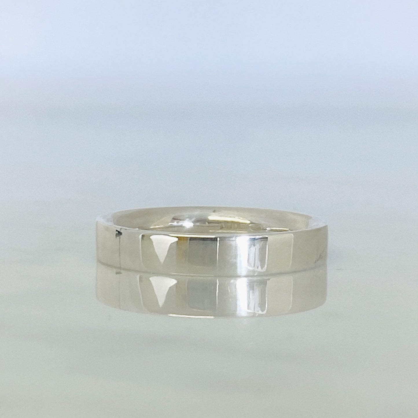 Silver Classic Wedding Ring