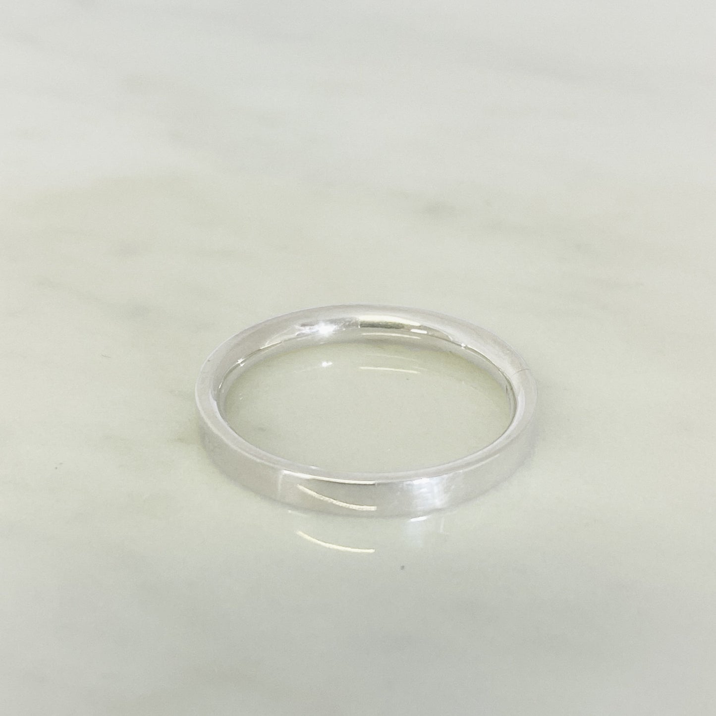 Silver Classic Wedding Ring