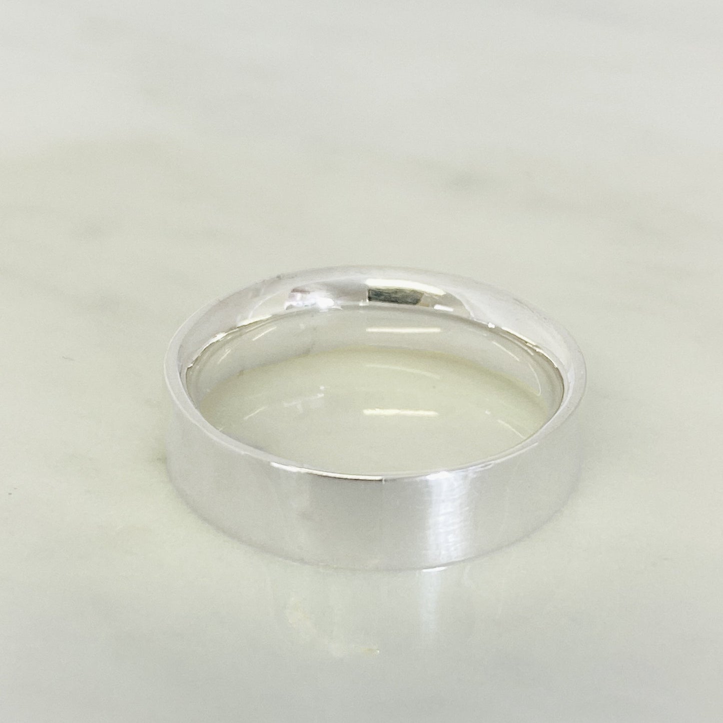 Silver Classic Wedding Ring