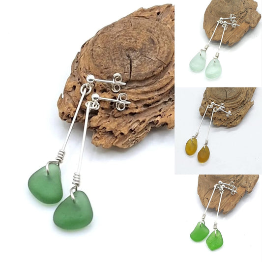 Make a pair of Seaglass Earrings - 18/01/ 2025