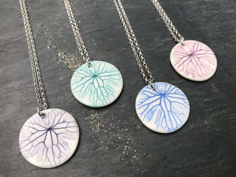 Reversible Disc Necklace