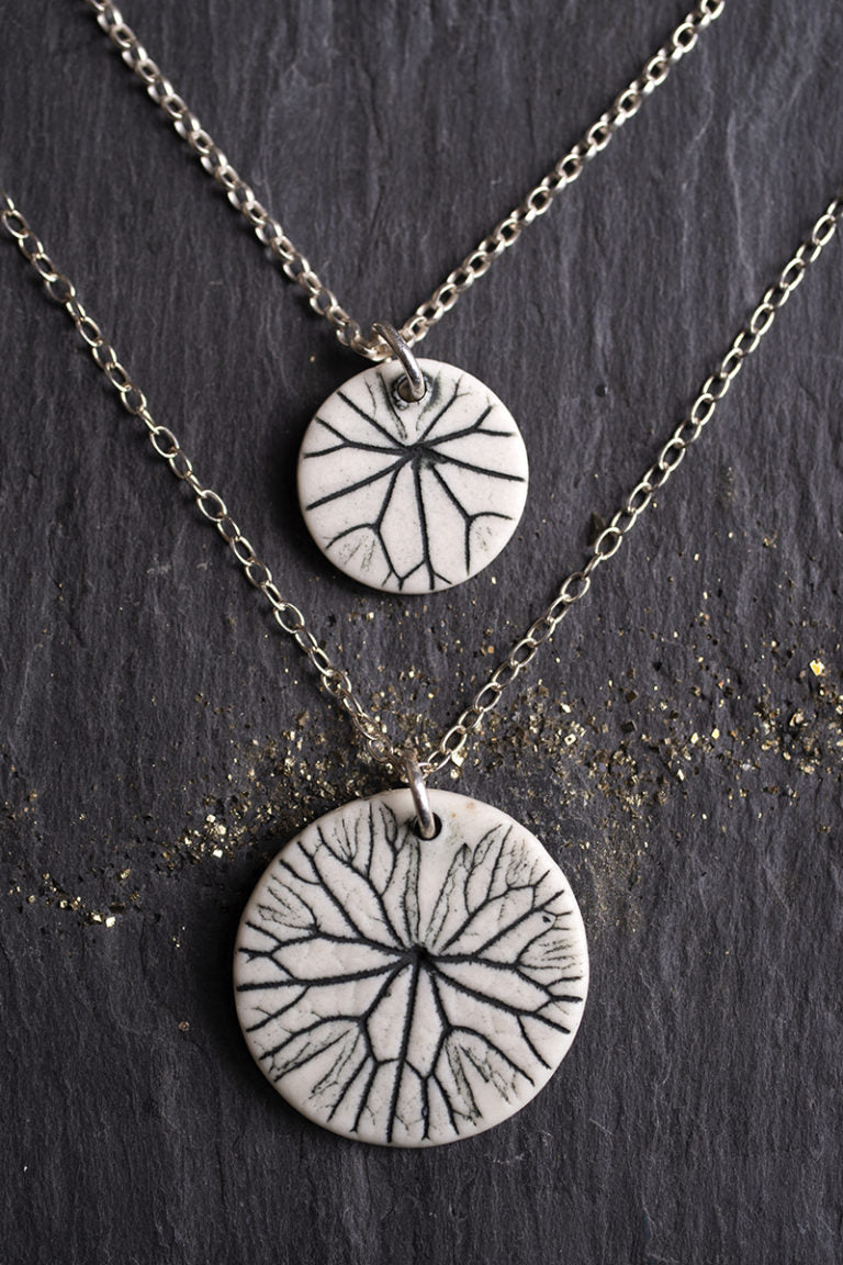 Reversible Disc Necklace