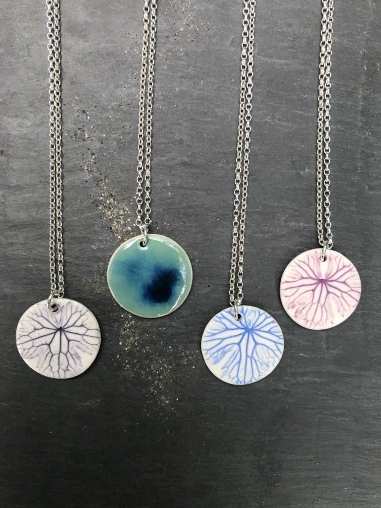 Reversible Disc Necklace