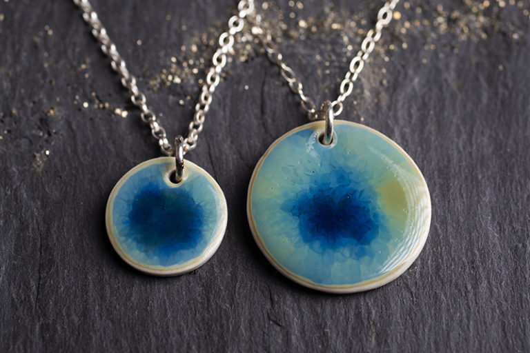 Reversible Disc Necklace